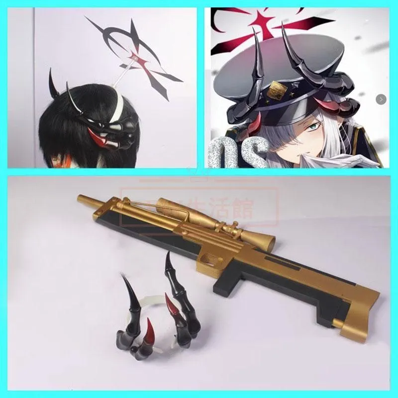 ブルーアーカイブ Blue Archive 羽沼 マコトコスプレ道具 変装 仮装 装備品 cosplay コスチューム 撮影 観賞 武器 漫遊展
