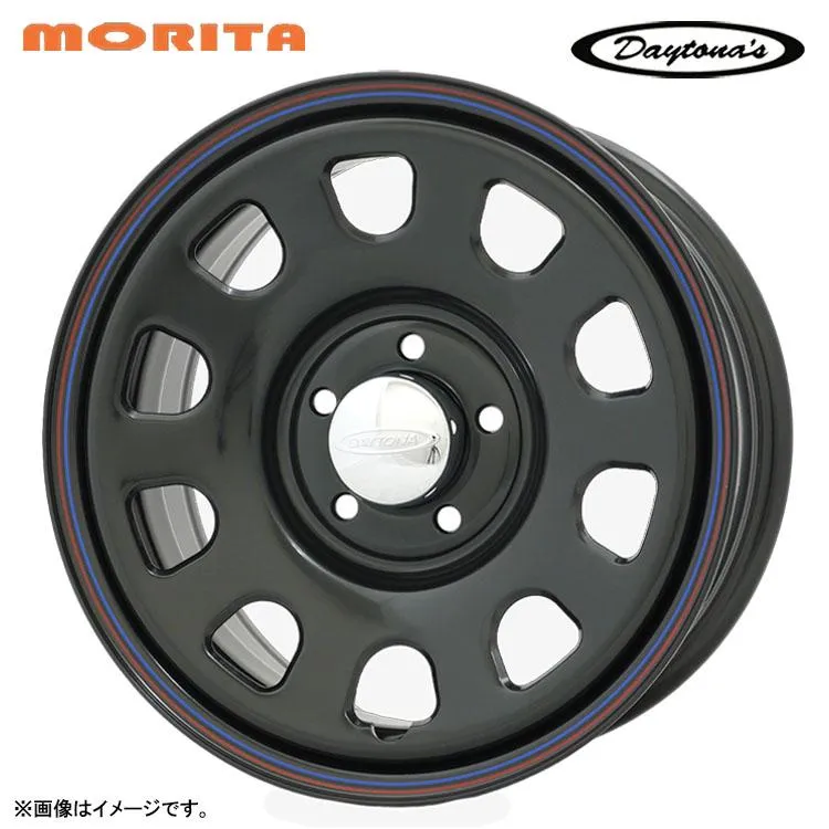 15インチ 4H100 5J 5J+45 4穴 ホイール 【4本セット 新品】  DAYTONA'S G2 送料無料 森田システム