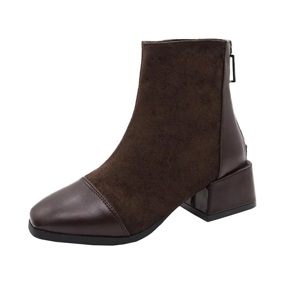 【並行輸入品】SBGMoSJ Dressy Ankle Boots for Women Wedding Light Grey Ankle Bo
