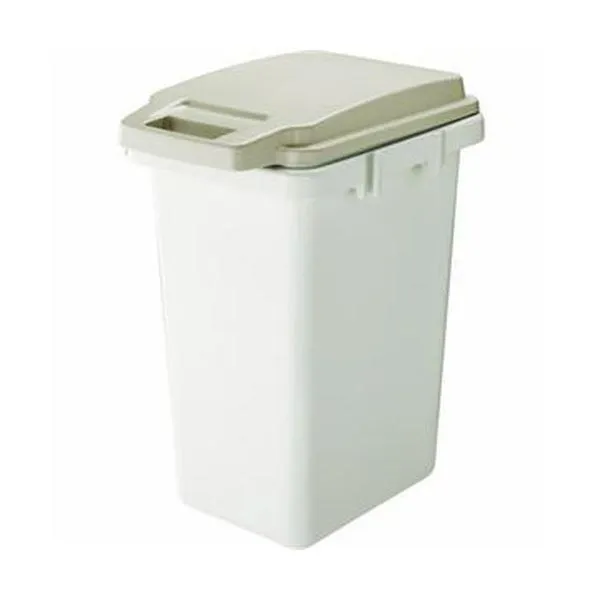 （まとめ）TRUSCO連結ワンハンドパッキンペール 45L ベージュ TRHPP-45-BG 1個〔×5セット〕[21]