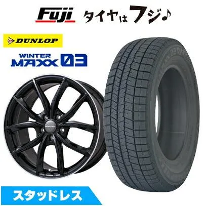 新品 輸入車用 プジョー308 2014- スタッドレスタイヤ ホイール4本セット 225/45R17 ウインターマックス03 WM03 ユーロテック VP-LINE 17インチ