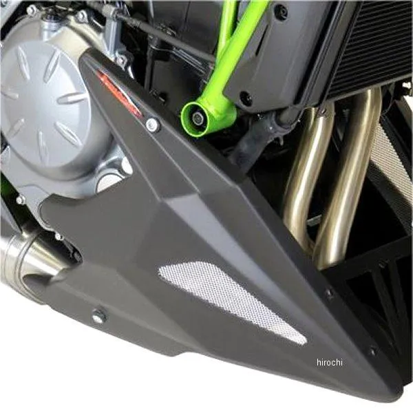 320-K117-670 パワーブロンズ Powerbronze アンダーカウル 17年以降 Z650 マットブラック/シルバーメッシュ JP店