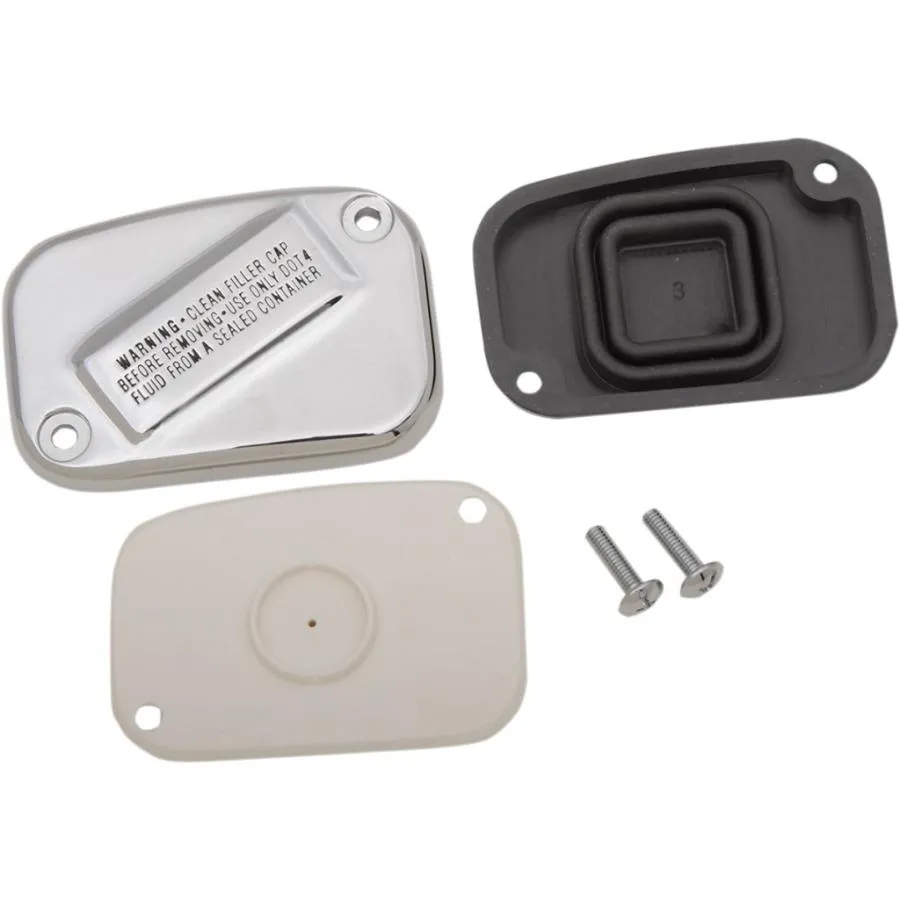 Drag Specialties ドラッグスペシャリティーズ Handlebar Master Cylinder Covers［0611-0105］ HARLEY-DAVIDSON ハーレーダビッドソン ブレーキ