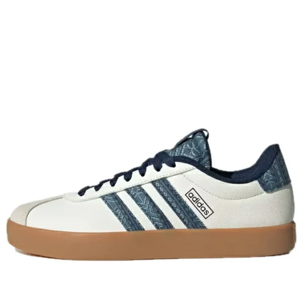 adidas アディダス レディース スニーカー Off White/Night Indigo/Gum 【(WMNS) adidas Vl Court 3.0 Off White Night Indigo Gum IH4809】  サイズ US_6.5(23.5cm)