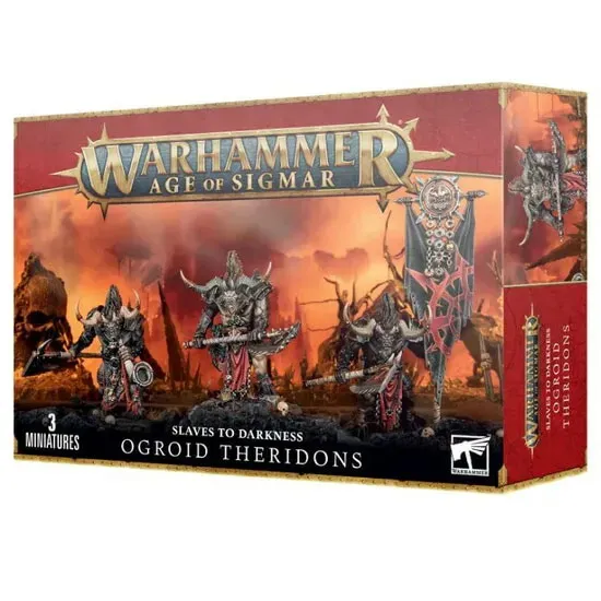 送料無料【ウォーハンマー AGE OF SIGMAR】SLAVES TO DARKNESS: OGROID THERIDONS スレイヴ・トゥ・ダークネス：オグロイド・セリドン 83-63