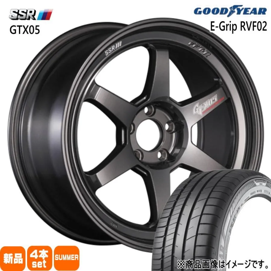 225/45R19 96W グッドイヤー EfficentGrip RVF02 夏用 サマータイヤ GTX05 RX-8 アテンザ エスティマ