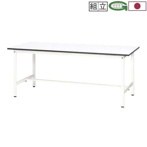 作業台 耐荷重150kg W180×D90×H74cm 作業用テーブル お客様組立 SUP-1890WWK