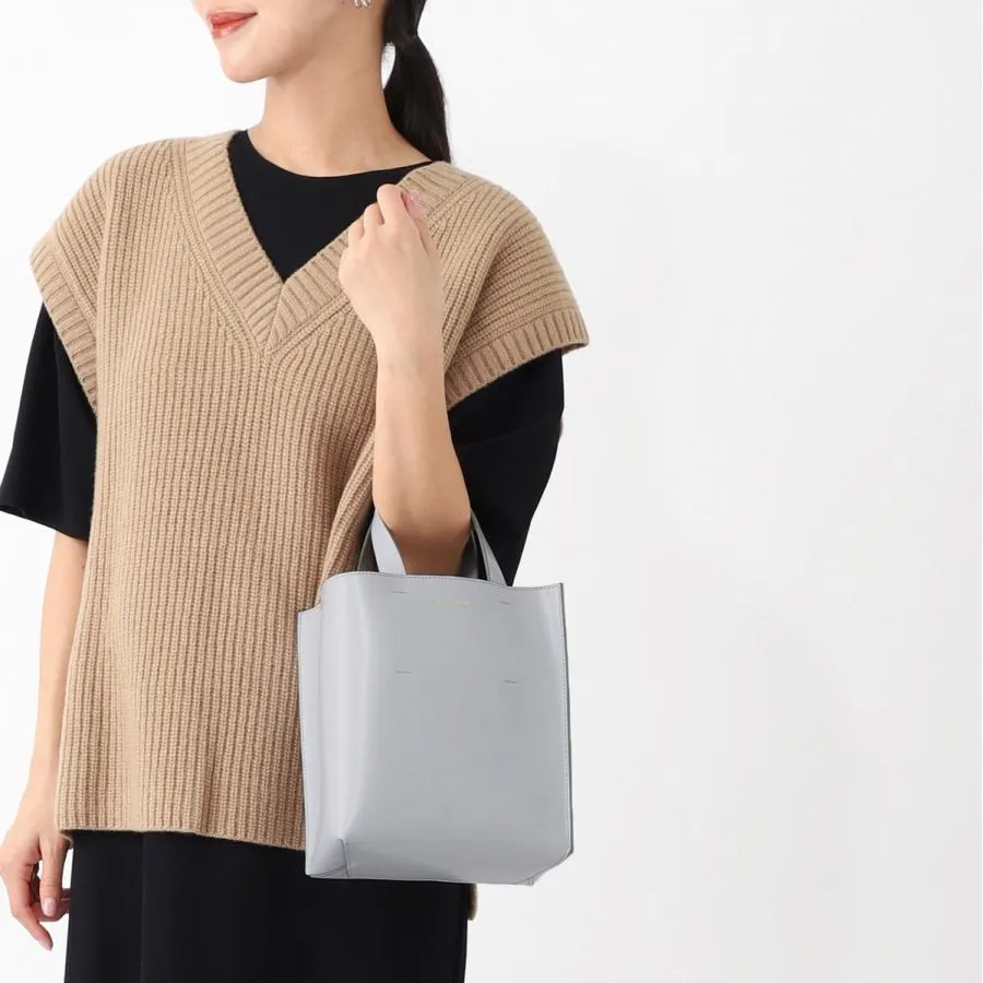 マルニ MARNI トートバッグ 3WAY MUSEO MINI グレー レディース shmp0039u1-lv639-00n15