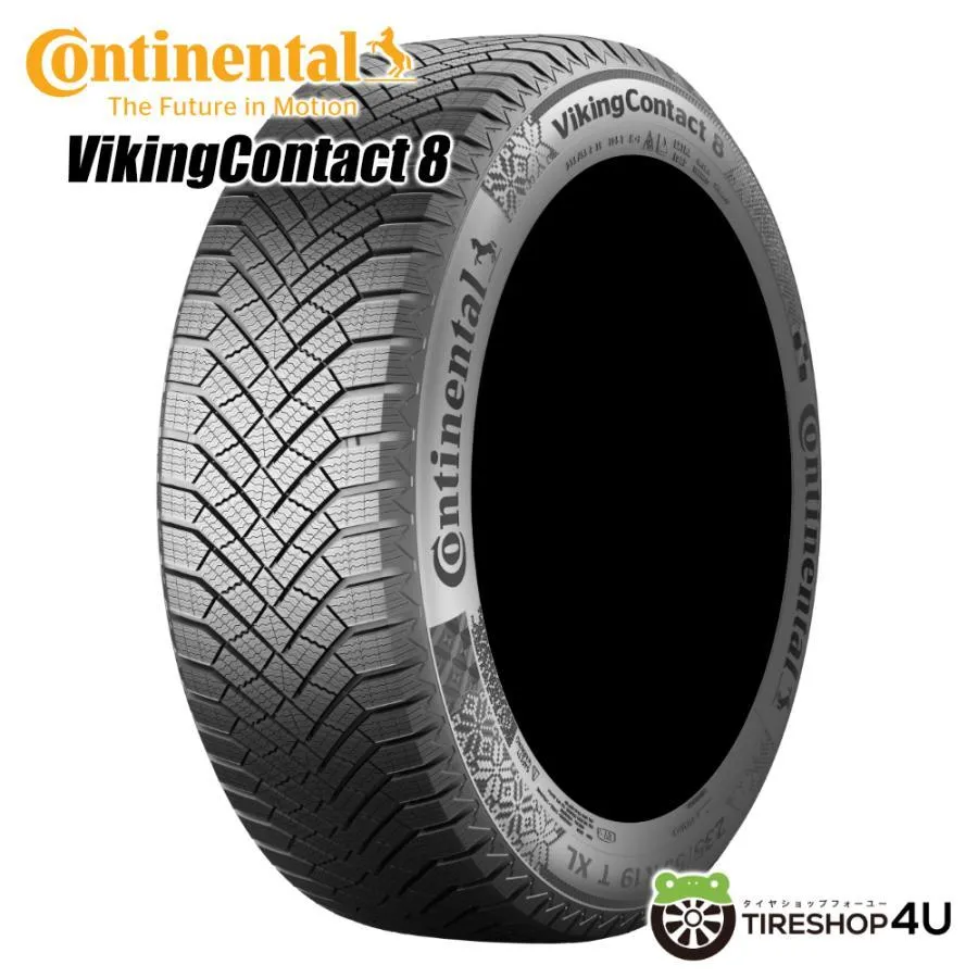 235/60R17 スタッドレス CONTINENTAL Viking Contact 8 235/60-17 106T XL 新品1本価格