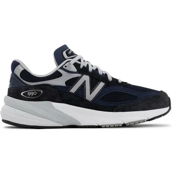 New Balance ニューバランス レディース スニーカー New Balance 990v6 MiUSA Navy White (Women's) 【サイズ US_W_12】