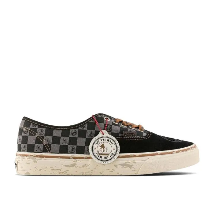 ヴァンズ Vans 【 Space Molly X Authentic Black Brown Men Black/Dachshund Brown 】 オーセンティック メンズ 黒色 ブラック 茶色 ブラウン