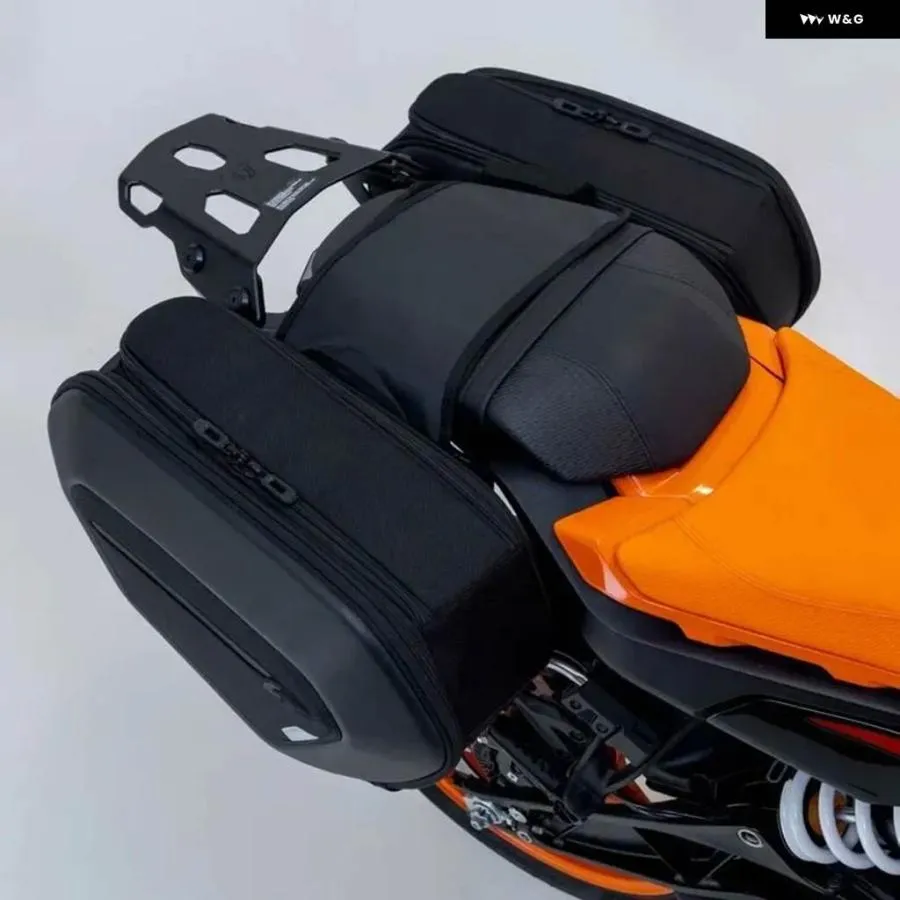 並行輸入品 サドルバッグ KTM 1290 1390 スーパーデューク R EVO サドルバッグセット キャリア運搬 クイックリリース バイク