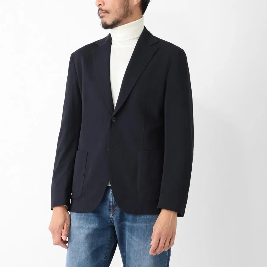 ギローバー GUY ROVER 2つボタン ジャケット SOFFIO JACKET シングルジャケット 大きいサイズあり ブルー メンズ 39grg01m-251561-89