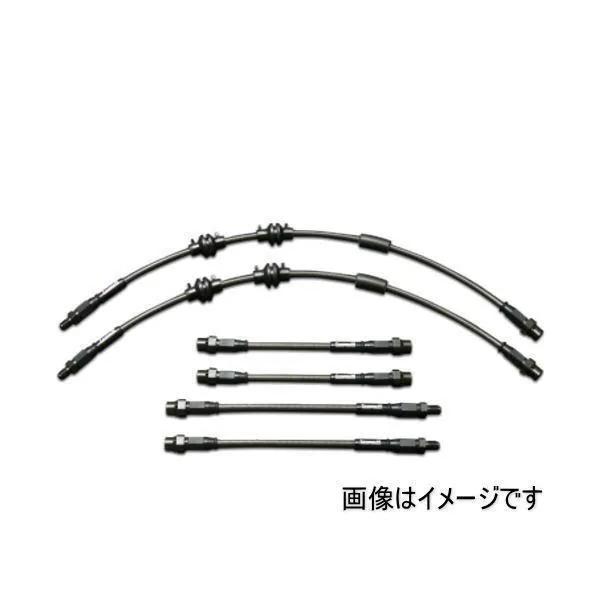 GruppeM グループエム BH-8010 ブレーキラインシステム カーボンスチール F\u0026Rセット アルファロメオ ブレラ