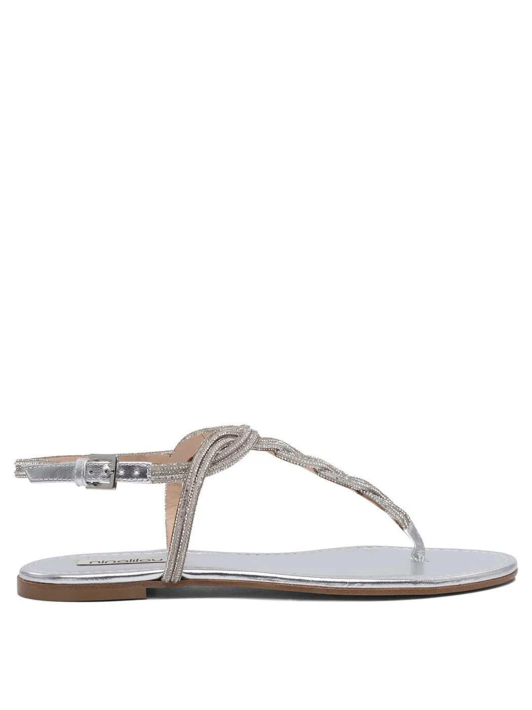 NINALILOU サンダル レディース シルバー Sandals Sandals 351172NAPPA LAM ARGENTO Silver 関税 送料無料 2026SS vi