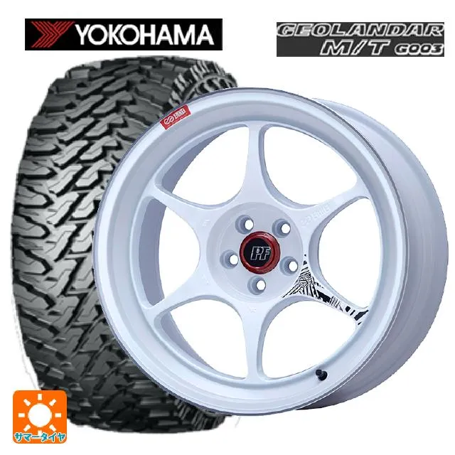 送料無料 サマータイヤホイール 4本セット 225/65R17 107/103Q ヨコハマ ジオランダー M/T G003 正規品 エンケイ パフォー
