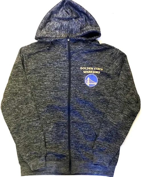 UNK GOLDEN STATE WARRIORSジップアップパーカー/ゴールデンステート・ウォリアーズ /S/M/L/XL/USサイズ/HIPHOP/B系/BH88