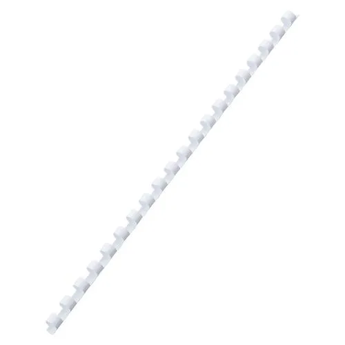 （まとめ買い）GBCドキュバインド プラスチックリング 白 13mm A4 20穴 100本入 PR1320A4Z-WH〔×3〕