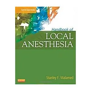 Handbook of Local Anesthesia. Stanley F. Malamed (Paperback 6 Revised)