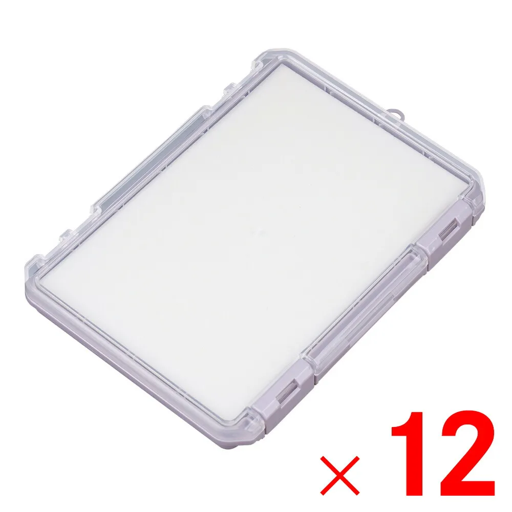 JEJアステージ クッション付コレクションケース 浅型 230A ラベンダー ×12個 ケース販売