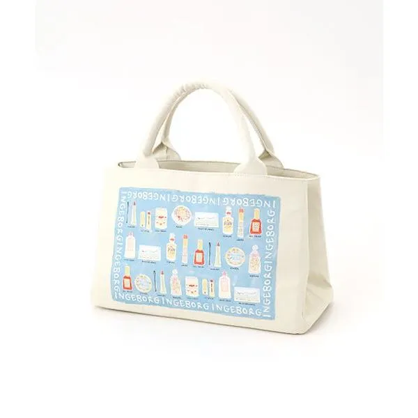 INGEBORG / インゲボルグ コスメティックワンポイントptトートバッグ