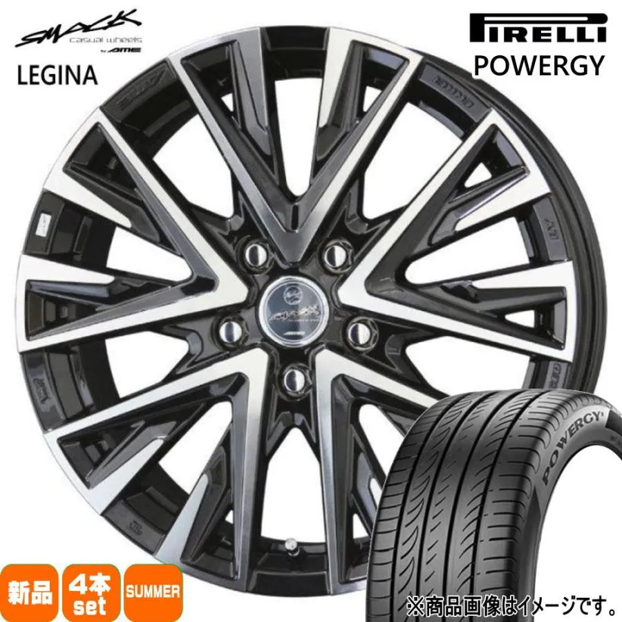 205/65R15 94V ピレリ POWERGY 夏用 サマータイヤ SMACK LEGINA イプサム ステージア C34 etc