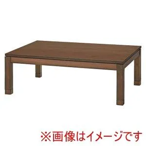 萩原 シェルタK120L リビング コタツ ブラウン メーカー直送 代引不可 北海道沖縄離島不可