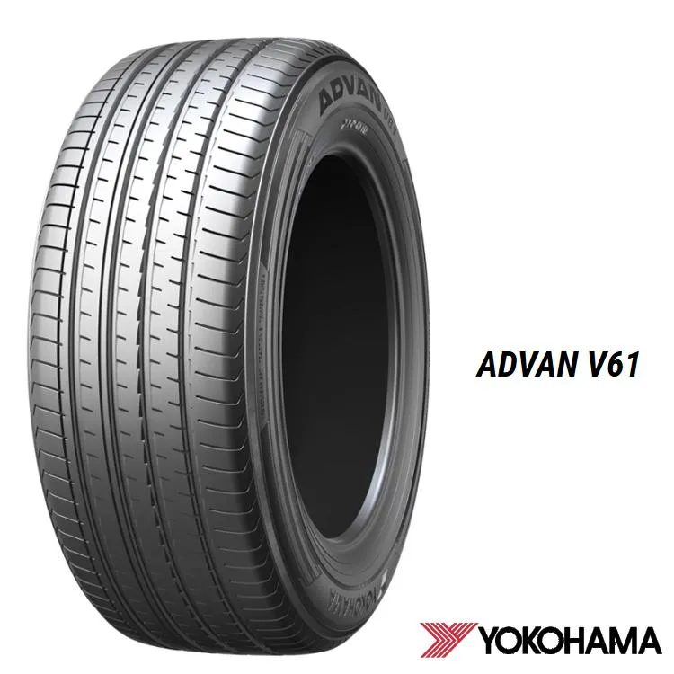 255/45R22 107V XL 【1本単品 新品】 送料無料 ヨコハマ サマータイヤ YOKOHAMA ADVAN V61 アドバン ブイロクイチ (22インチ)