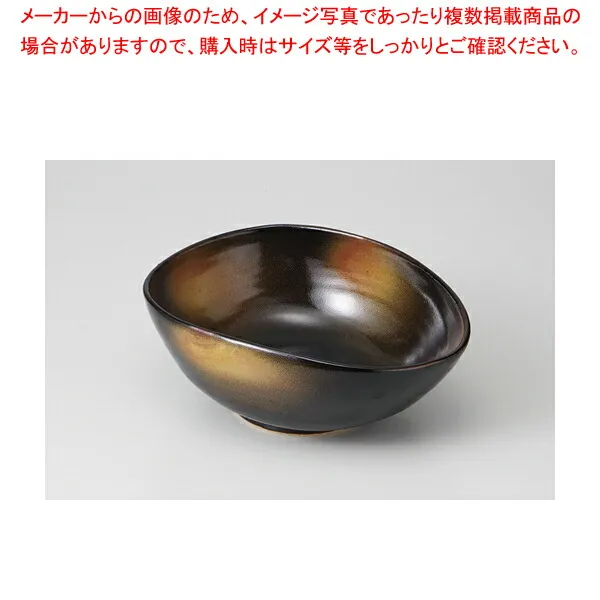 【38Q310-04】釉彩 煮物鉢【メイチョー】