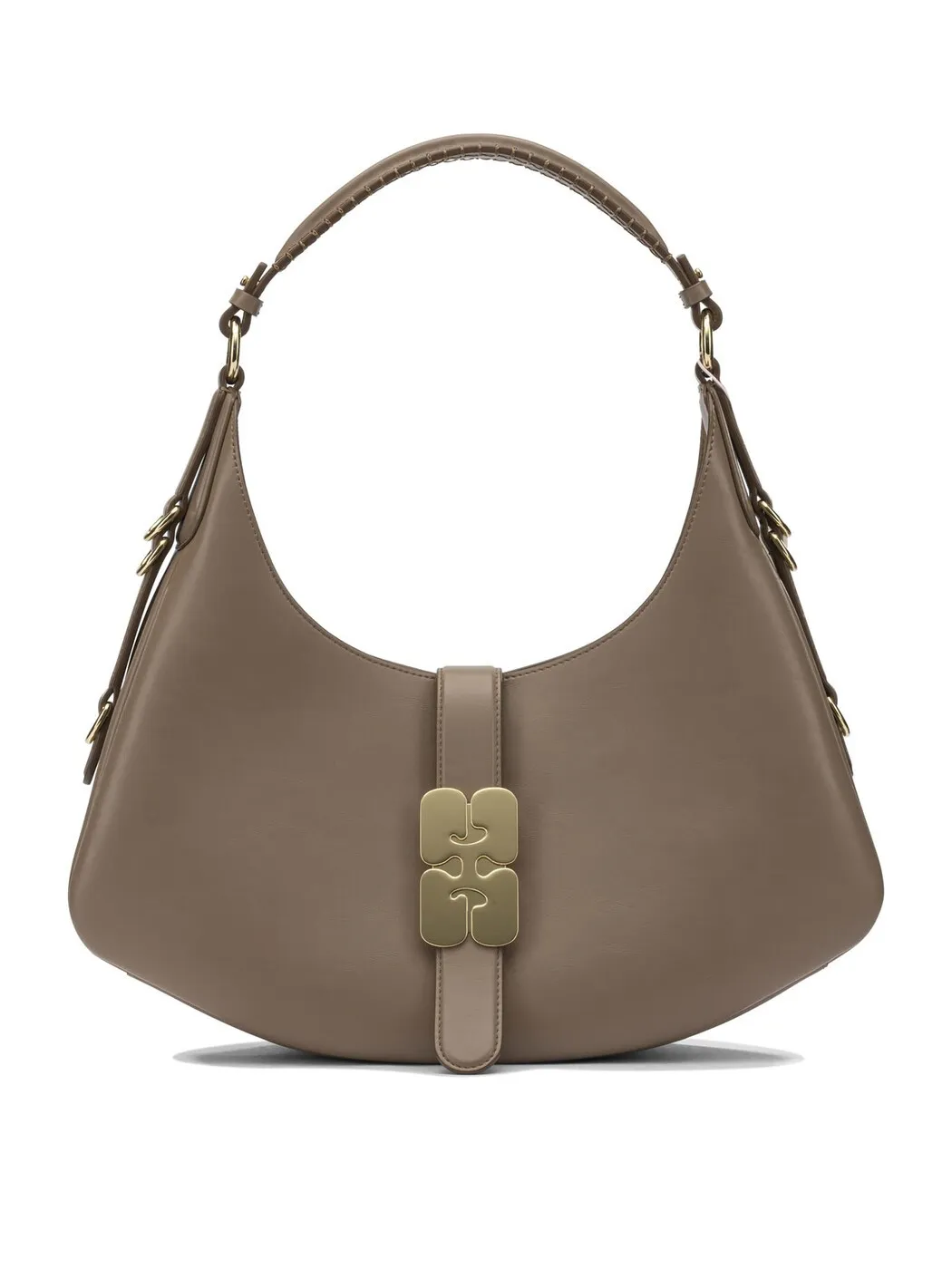 ガニー GANNI バッグ レディース ブラウン Business bags Medium \"Kat\" shoulder bag B207010803P Brown 関税 送料無料 2026SS vi