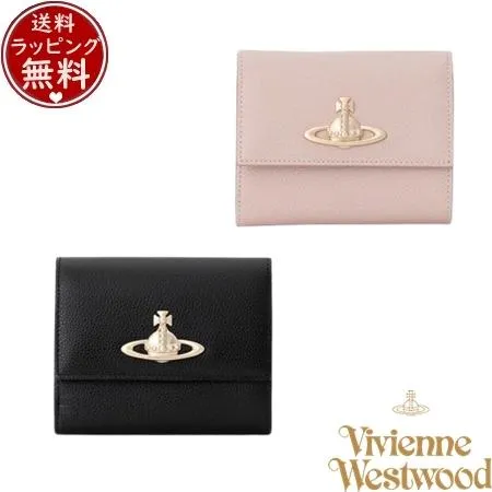 ◆【送料無料】【ラッピング無料】ヴィヴィアン ウエストウッド Vivienne Westwood 財布 折財布 EXECUTIVE ファスナー付き三つ折り財布