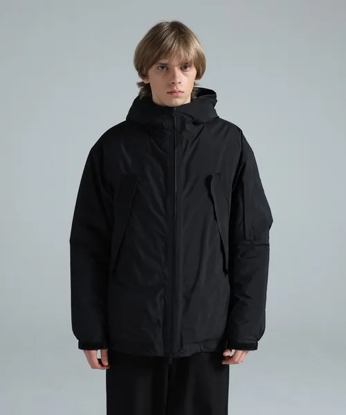 ダウンジャケット ダウン Y-3 GTX PADDED HOODED JACKET メンズ