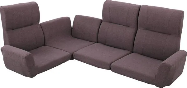 東谷 ファンクション ソファ ブラウン 完成品 LSS-11BR フロアチェア LSS-11BR