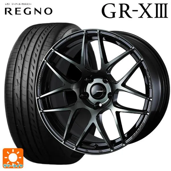 トヨタ GRヤリス(PA系)用 265/35R18 93W ブリヂストン レグノ GR-X3 正規品 ウェッズスポーツ SA27R