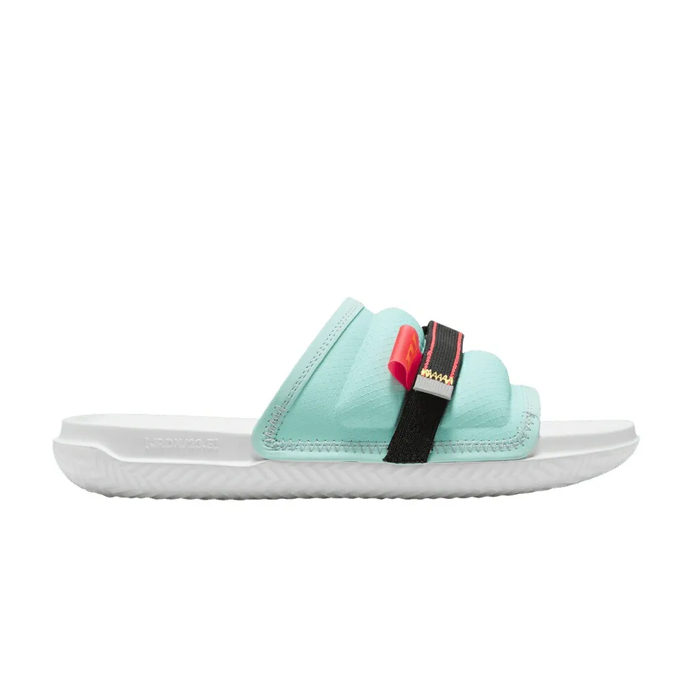 ナイキ サンダル 緑 グリーン レーザー 橙 オレンジ 白色 ホワイト エアジョーダン ISLAND ORANGE スニーカー メンズ AIR JORDAN AIR JORDAN SUPER PLAY SLIDE GREEN LASER / ISLAND GREEN LASER ORANGE WHITE