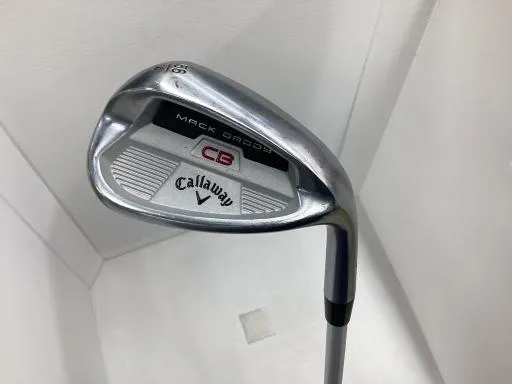 【中古】 キャロウェイ MACK DADDY CB クロムメッキ 56°/14° ウェッジ WG 純正特注シャフト (フレックスその他) メンズ 男性用 右利き 右用 Cランク ゴルフクラブ