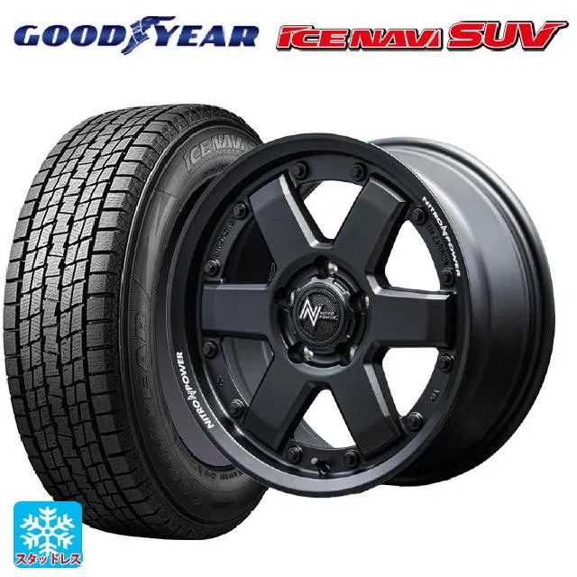トヨタ RAV4(50系)用 235/70R16 106Q グッドイヤー アイスナビ SUV ナイトロパワー M6 カービン