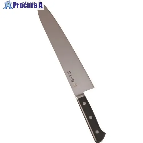 TKG 正広作 MV鋼本焼 牛刀(両刃) 14814 30cm AMSI205 1個 ■▼186-2500 【送料都度見積】