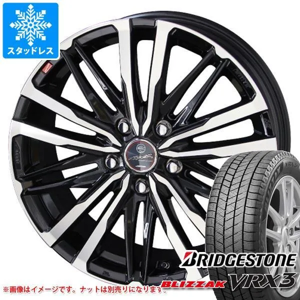 スタッドレスタイヤ ブリヂストン ブリザック VRX3 215/40R18 89Q XL スマック クレスト 7.0-18