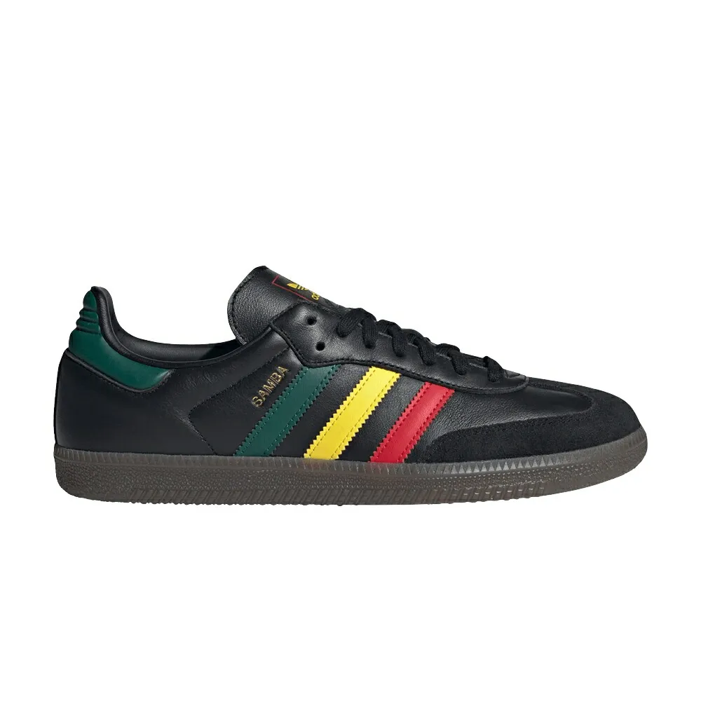 アディダス サンバ コア 黒色 ブラック 黄色 イエロー RASTA BLACK スニーカー メンズ ADIDAS SAMBA OG - / CORE BLACK YELLOW COLLEGIATE