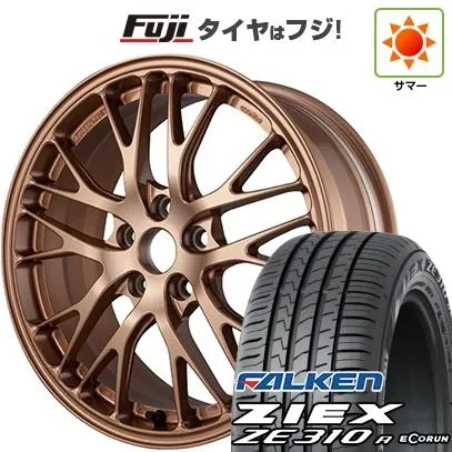 【新品国産車用5穴100】 | 夏タイヤ ホイール4本セット | 225/40R18 | ジークス ZE310R エコラン(限定) | ポテンザ RW007 18インチ