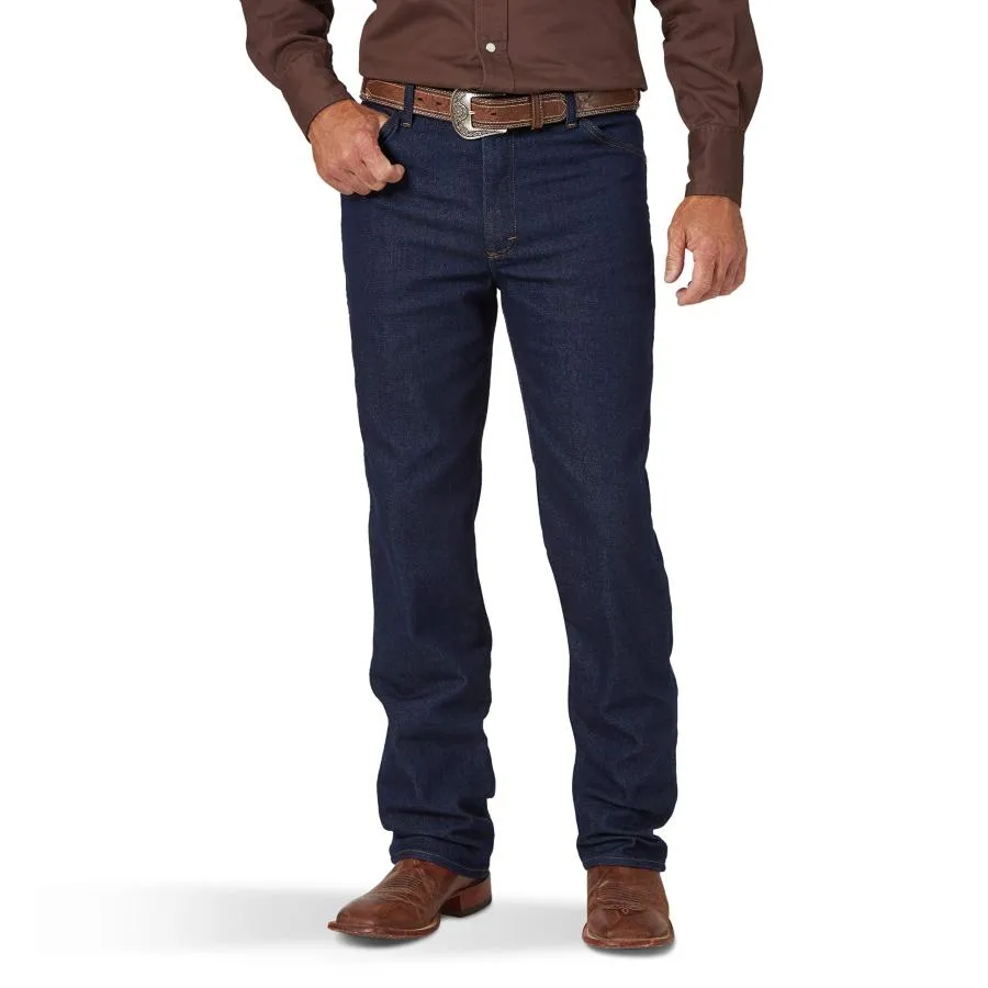 【並行輸入品】Wrangler メンズ カウボーイカット アクティブ フレックス スリムフィット ジーンズ, プレウォッシュ, 31W x 36