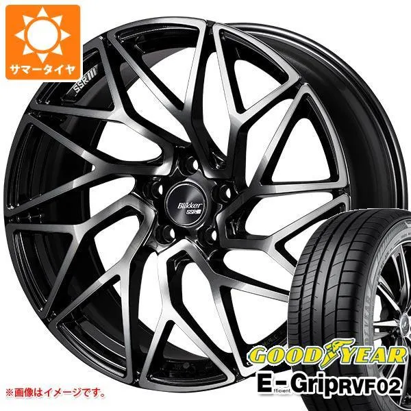 サマータイヤ 245/35R20 95W XL グッドイヤー エフィシエントグリップ RVF02 SSR ブリッカー 01T 8.5-20