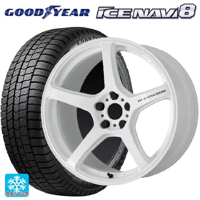 トヨタ ヴォクシー(90系)用 2025年製 215/45R18 89Q グッドイヤー アイスナビ8 エモーション T5R