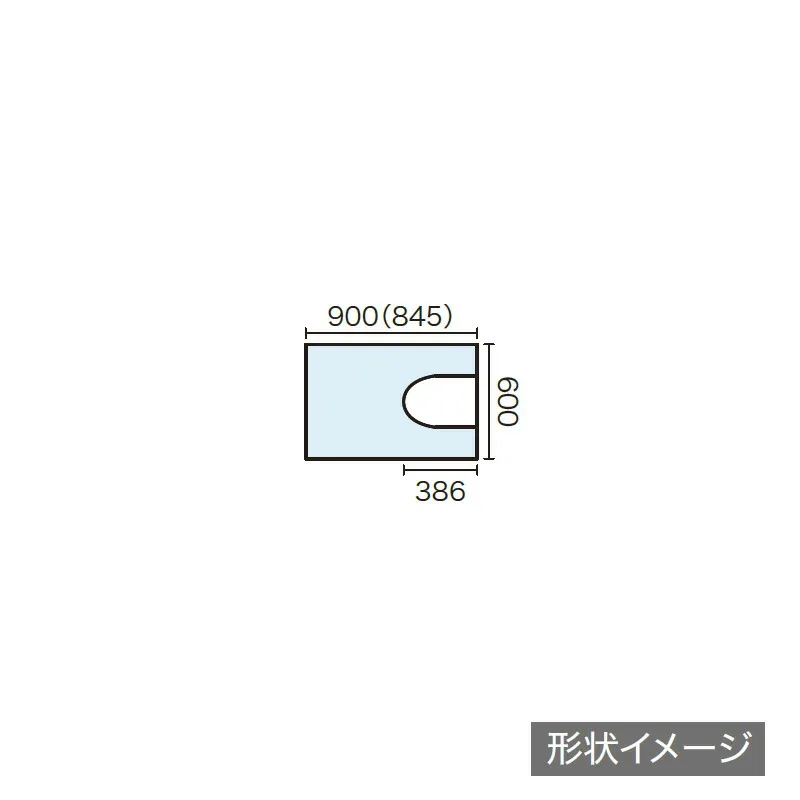 ●TOTO 住宅トイレ床材【AGF802】ハイドロセラ・トイレフロアJ セラミックパネル 600×845×12〔EJ〕