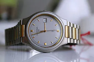 【送料無料】certina ds q titanbicolor *nos from 1985, 200m waterproof *