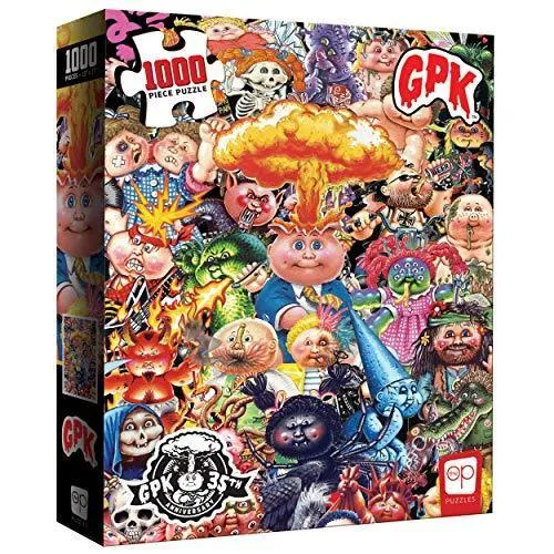 ジグソーパズル 海外製 アメリカ PZ137-729-002000-06 USAOPOLY Garbage Pail Kids Yuck 1000 Piece Ji