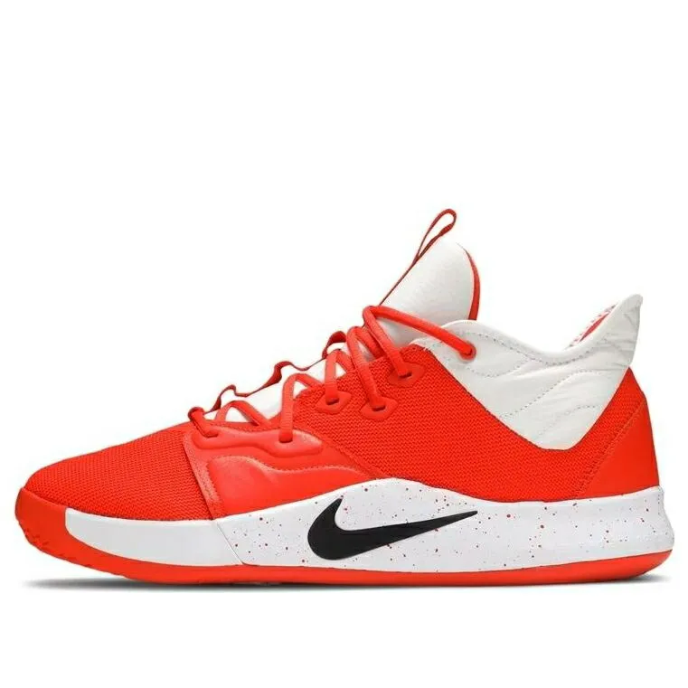 ナイキ 白色 ホワイト 橙 オレンジ TEAM ORANGE スニーカー メンズ NIKE PG 3 TB CN9513-800 / WHITE ORANGE