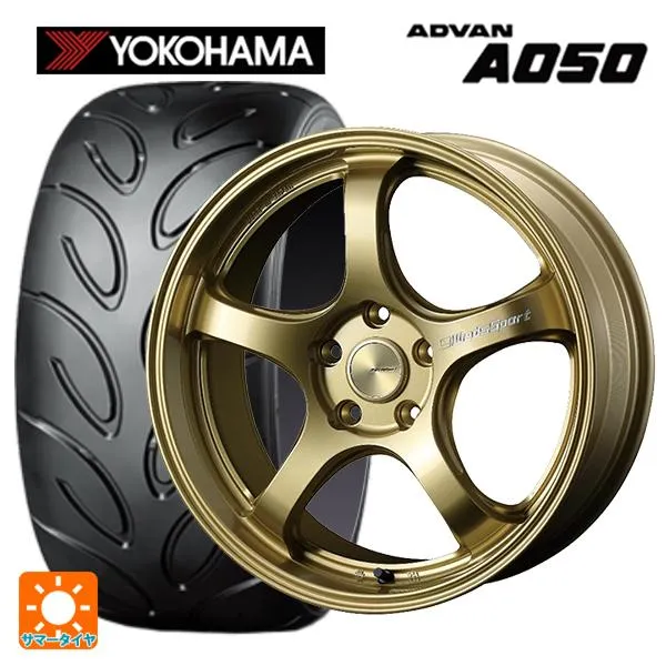 トヨタ GRヤリス(PA系)用 265/35R18 93W ヨコハマ アドバン A050 コンパウンド M 正規品 ウェッズスポーツ RN05M