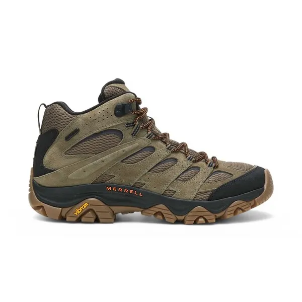 Merrell メレル メンズ スニーカー  【Merrell Moab 3 Mid Waterproof Olive Gum】  サイズ US_9(27.0cm) Olive/Gum